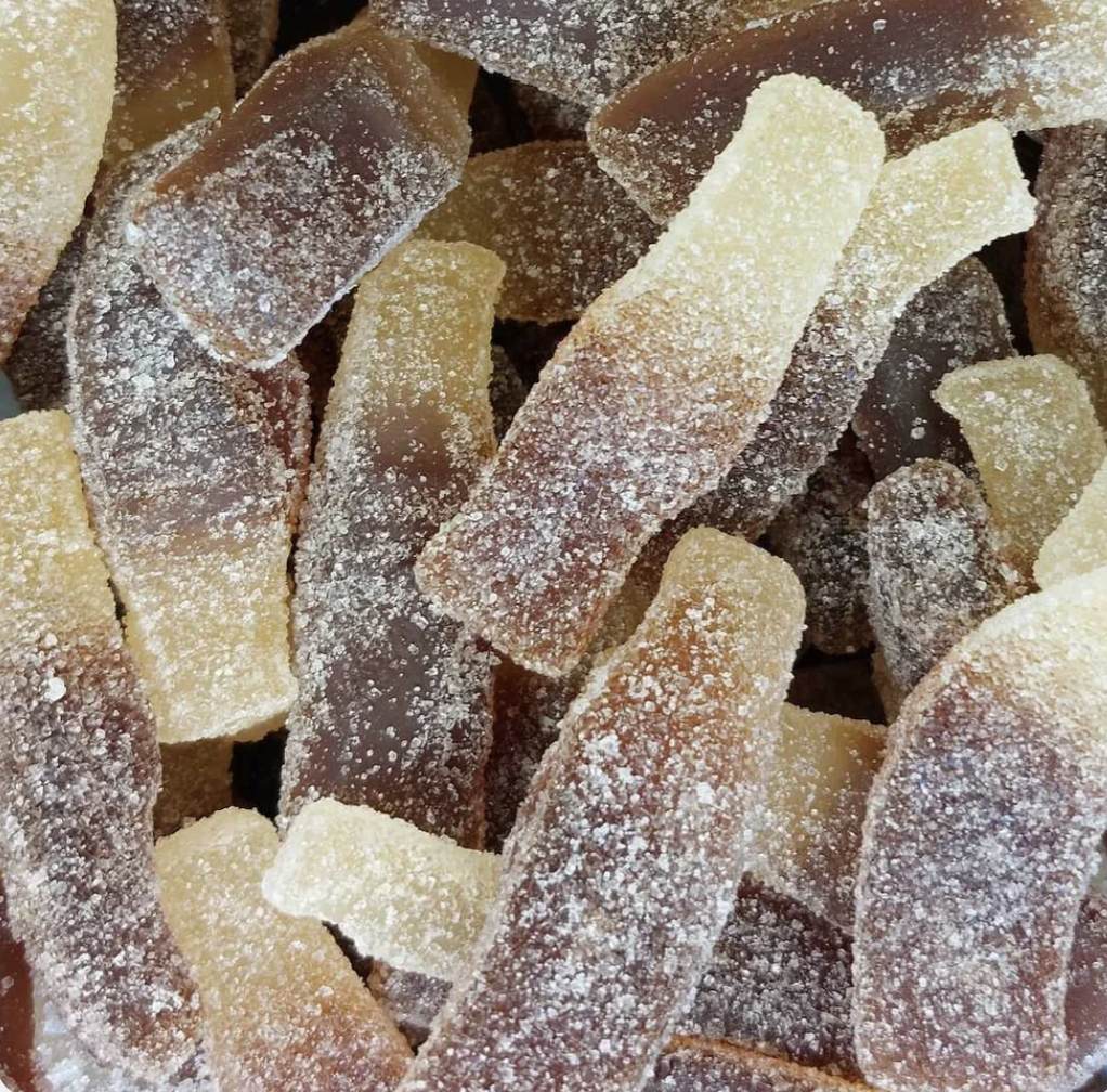 Bouteilles Cola Sucrées  - 100g