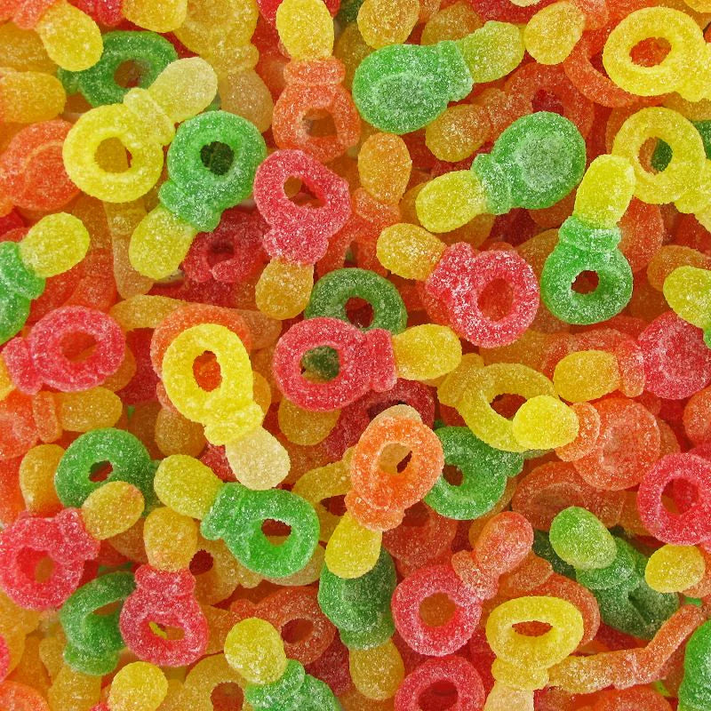 Tétines Fruitées Sucrées - 100g