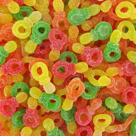 Tétines Fruitées Sucrées - 100g